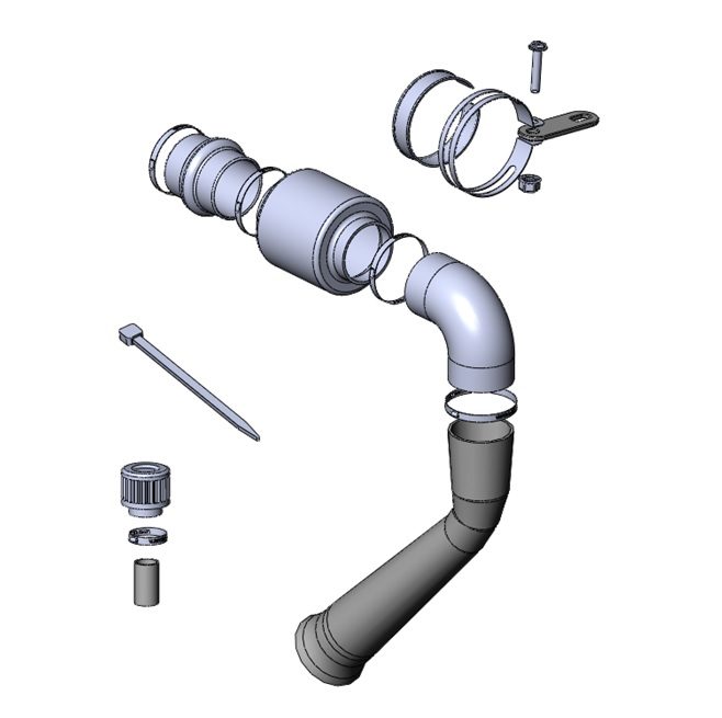Simota CB-702 carbon charger intake