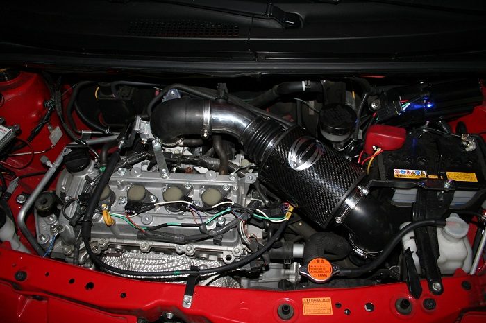 Simota CB-857 carbon charger intake