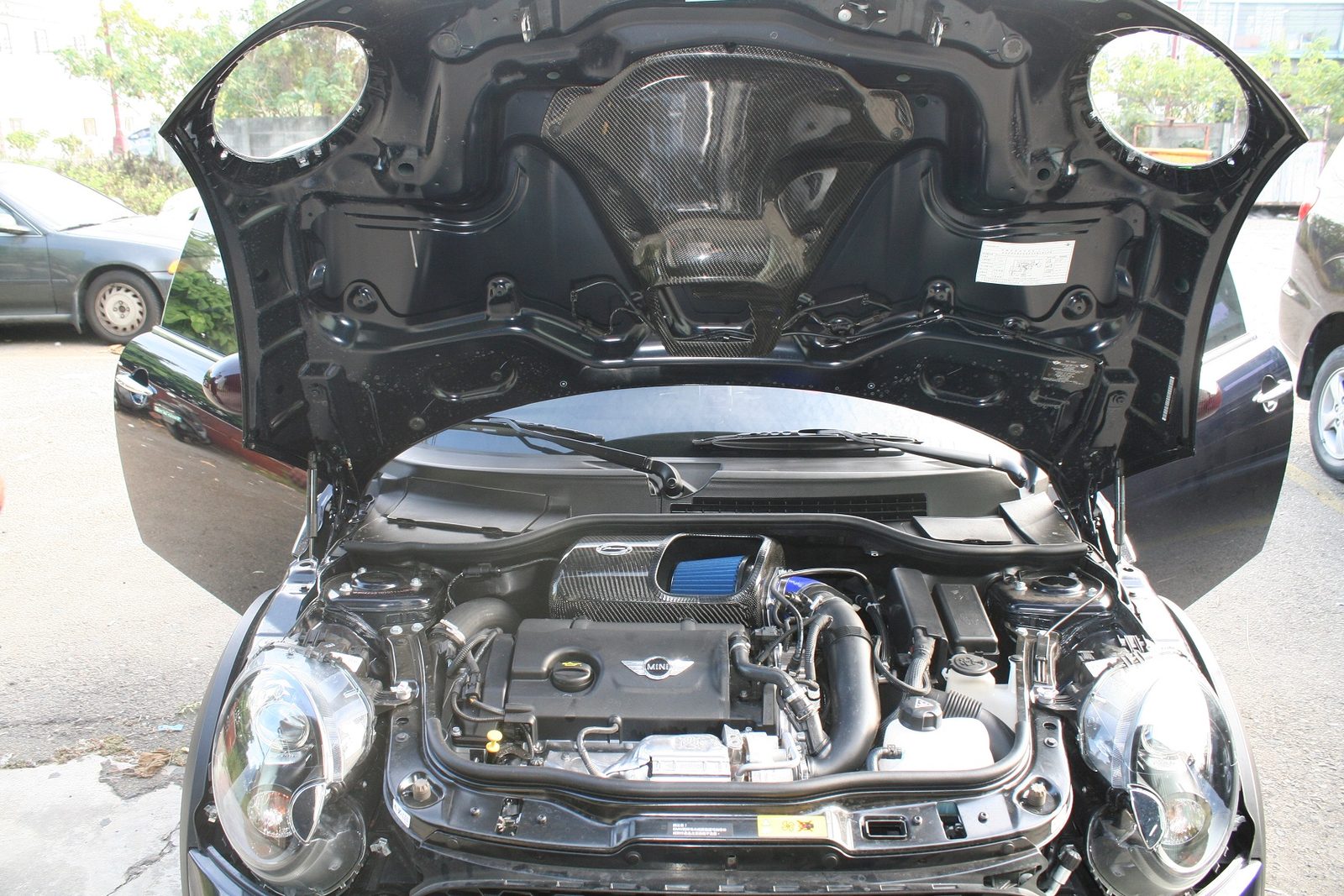 Simota CF695-3 carbon fiber intake